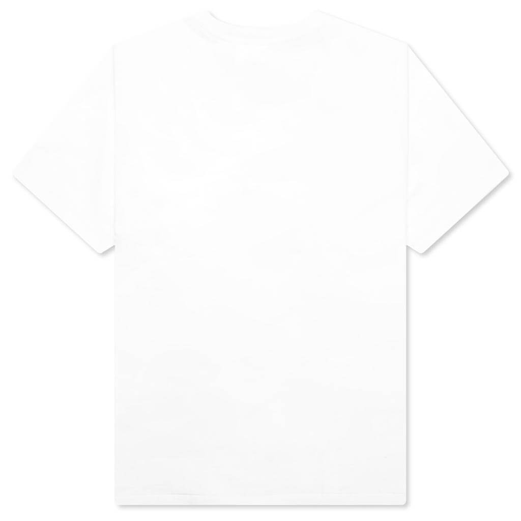 A BATHING APE Abc Camo Side Big Ape Head Tee - White/Blue