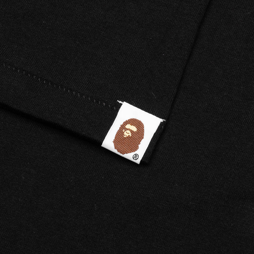 A BATHING APE ABC Camo By Bathing Ape Tee - Black/Green