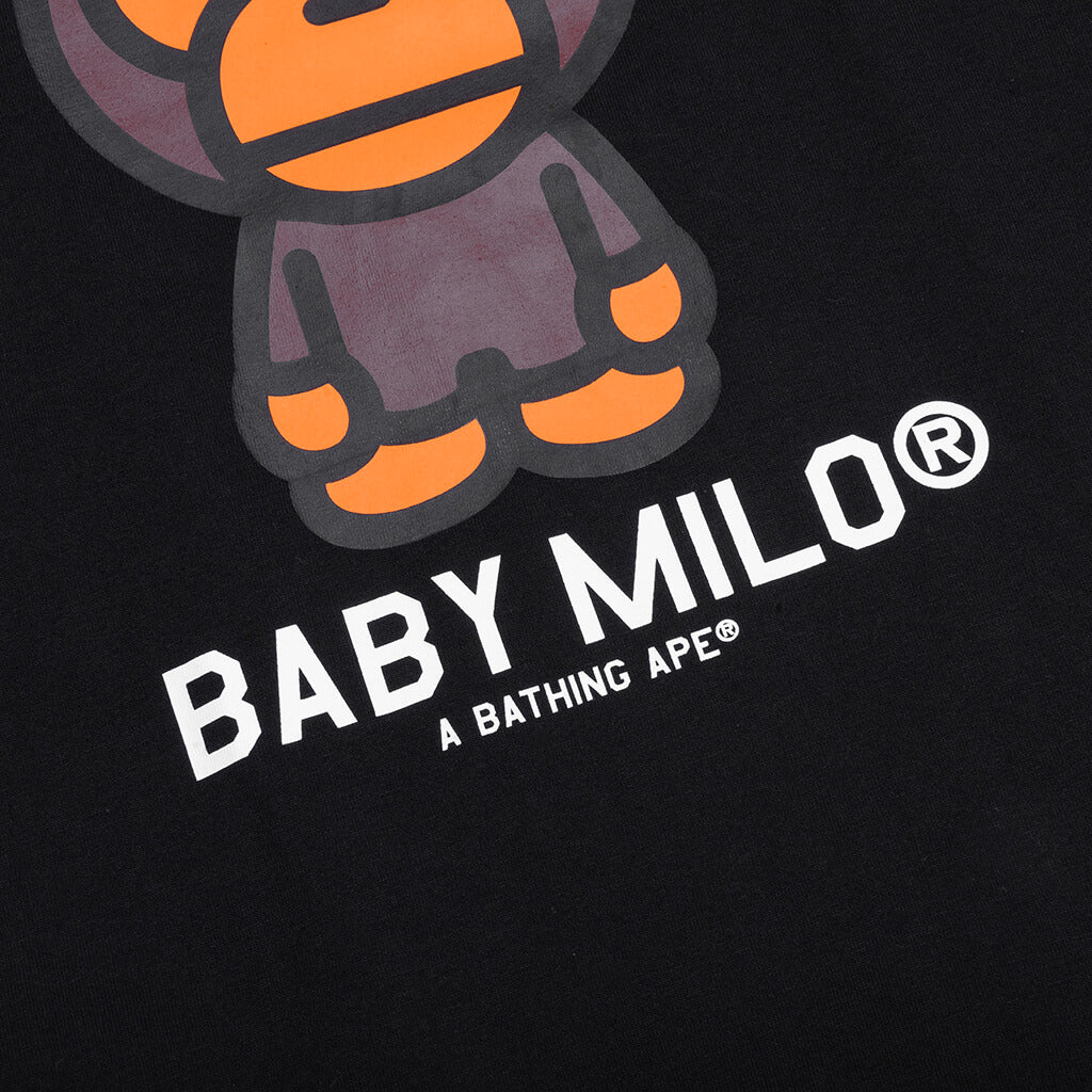 A BATHING APE Baby Milo Tee - Black