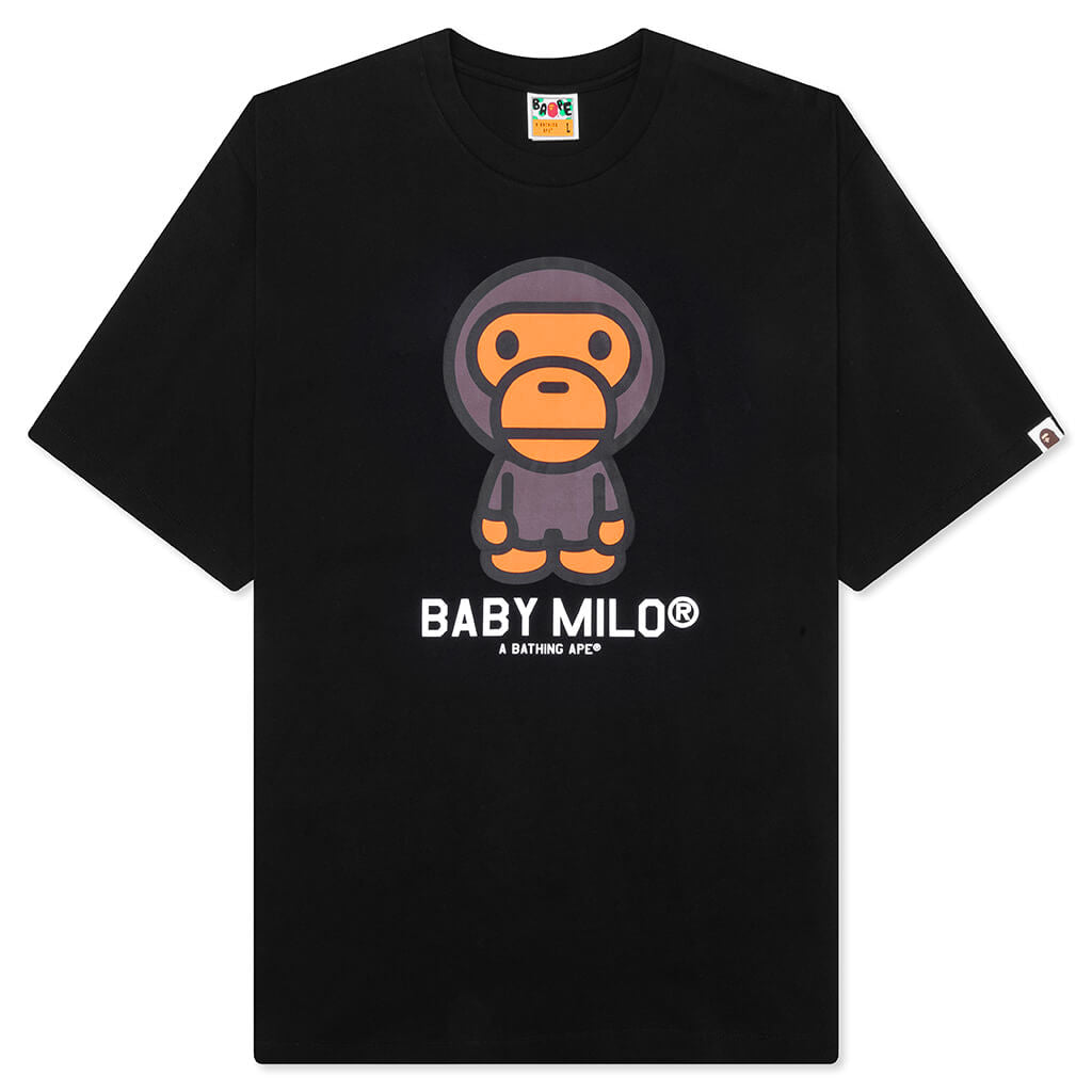 A BATHING APE Baby Milo Tee - Black