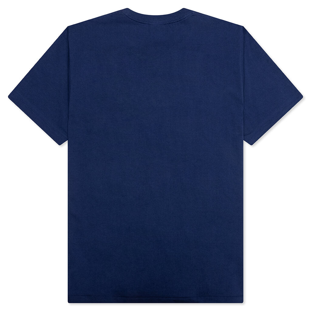 A BATHING APE Baby Milo Tee - Navy