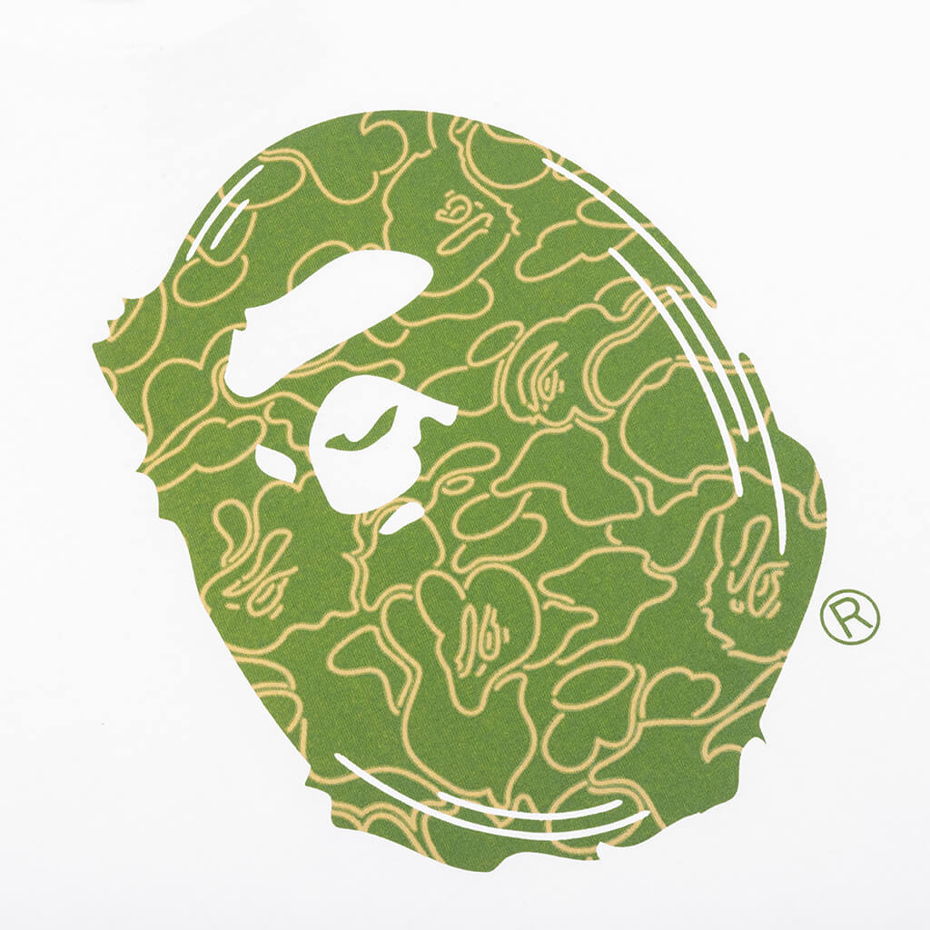 A BATHING APE Bape 30th Anniversary Tee #1 M - White/Green