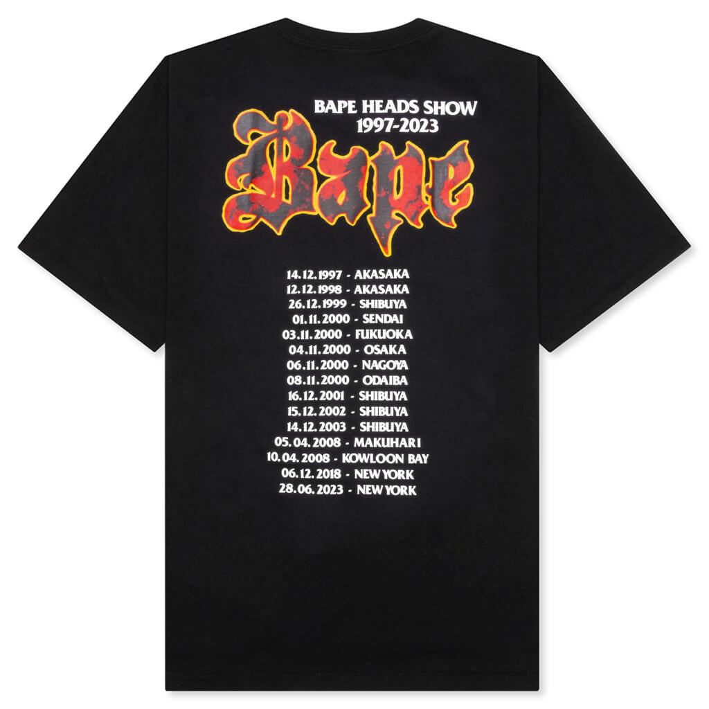 A BATHING APE Bape Boombox Tee C - Black