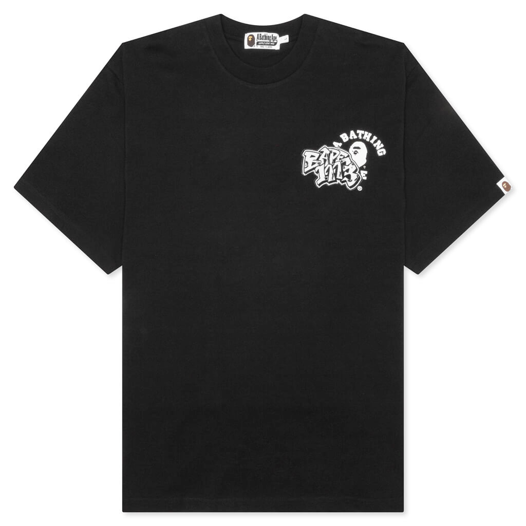 A BATHING APE Bape Comics Graphic Tee - Black
