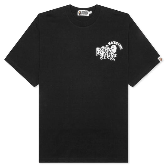 A BATHING APE Bape Comics Graphic Tee - Black