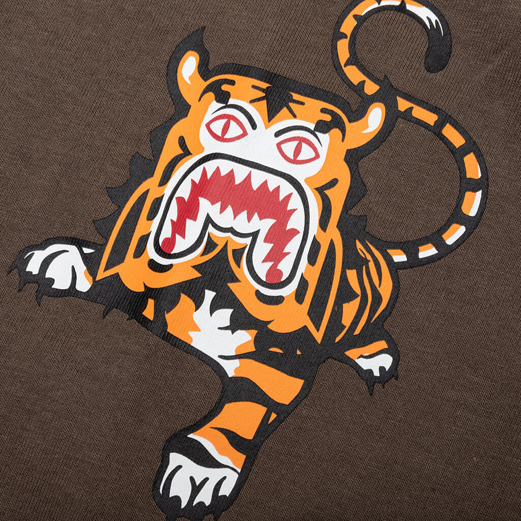 A BATHING APE Bape Tiger Tee - Brown