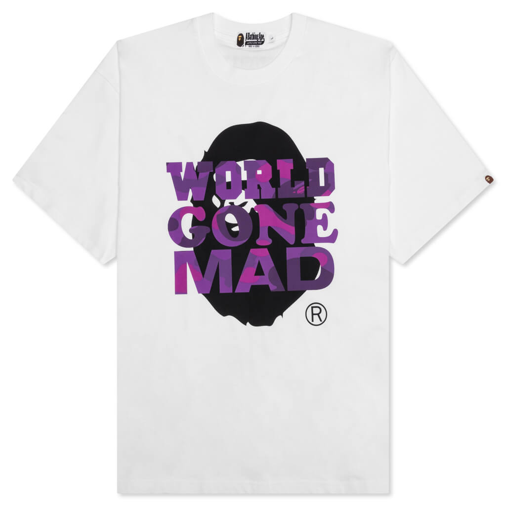A BATHING APE Bape WGM Tee - White