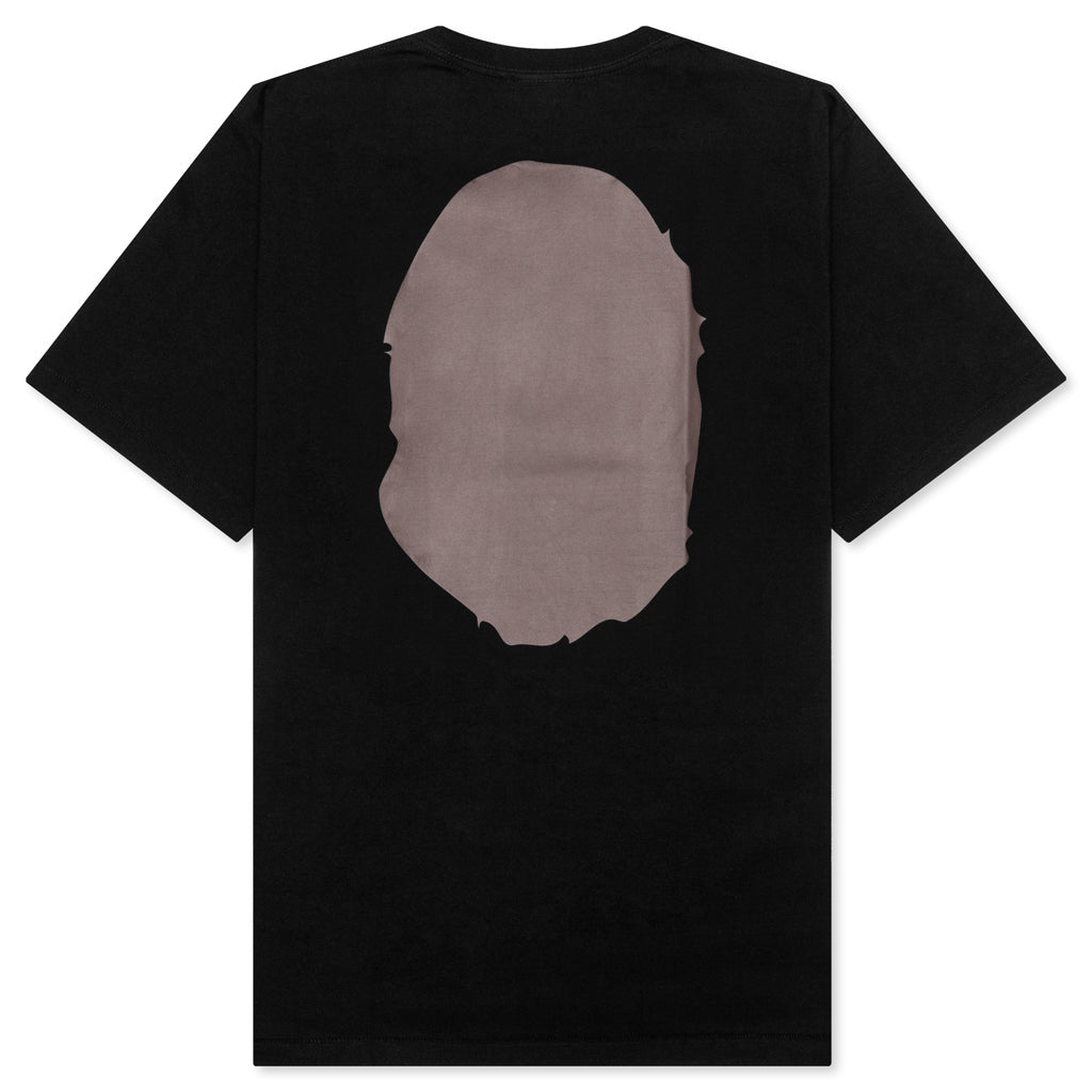 A BATHING APE Big Ape Head Tee - Black