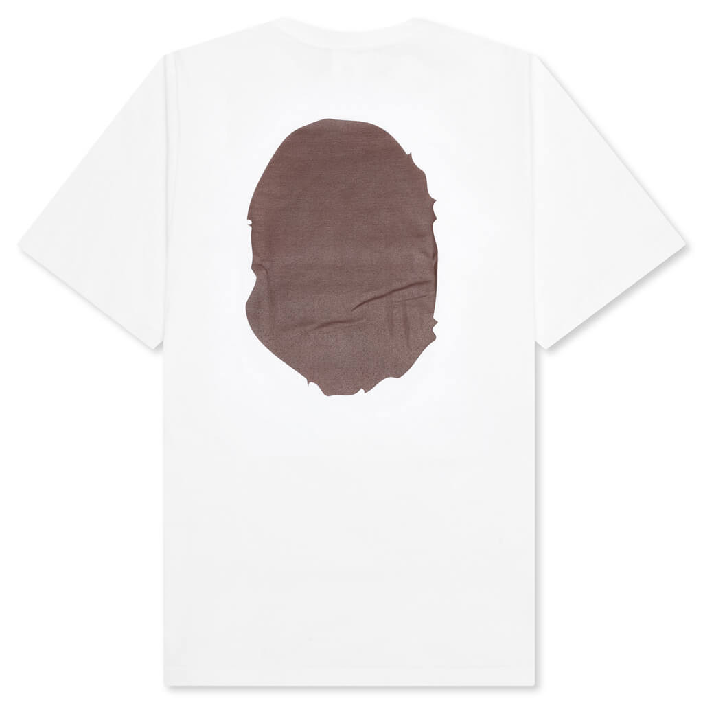 A BATHING APE Big Ape Head Tee - White