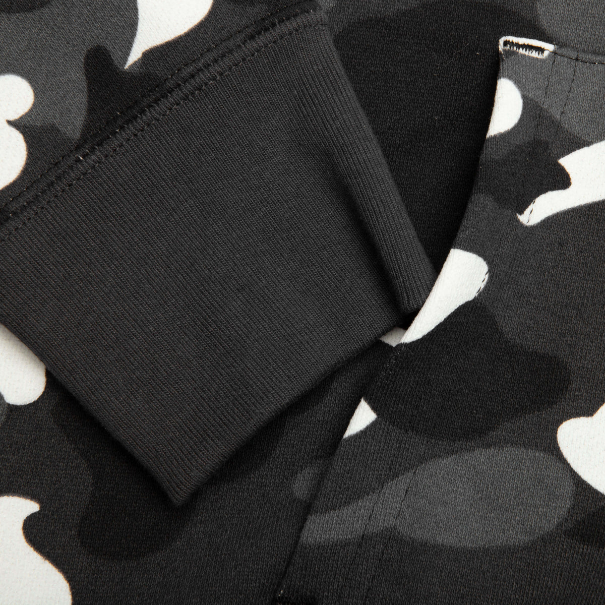 A BATHING APE City Camo Shark Full Zip Hoodie - Black