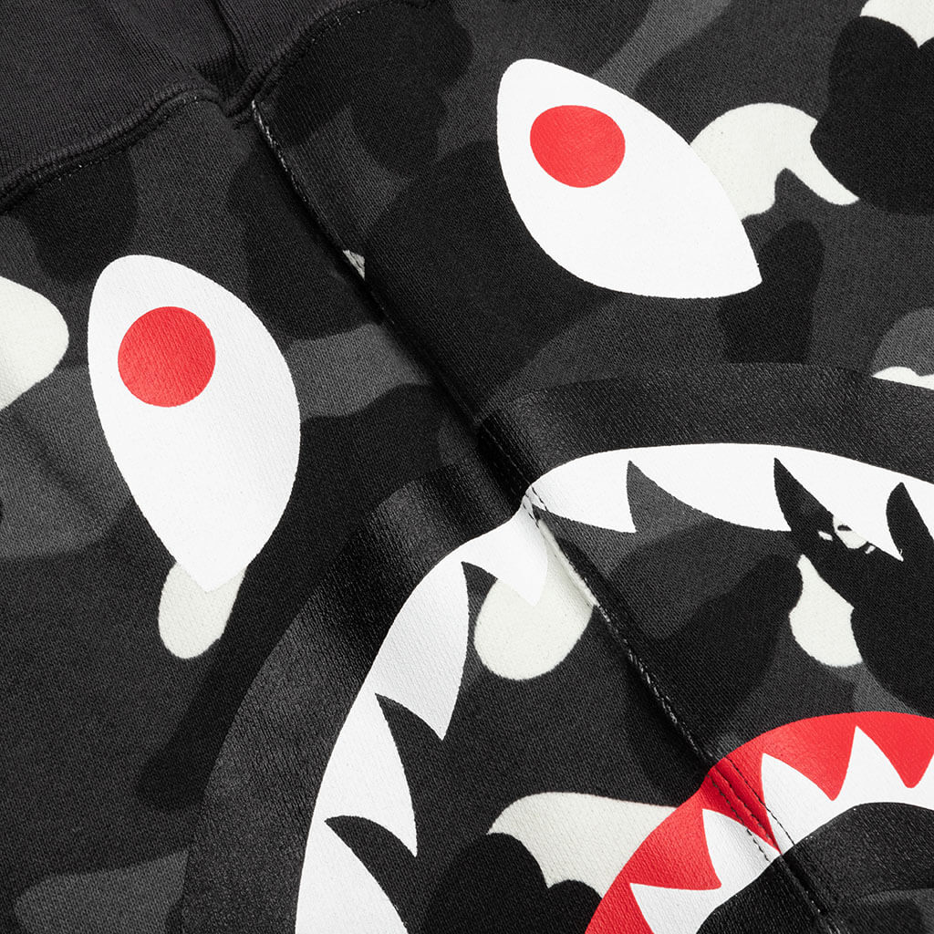 A BATHING APE City Camo Shark Sweat Pants - Black