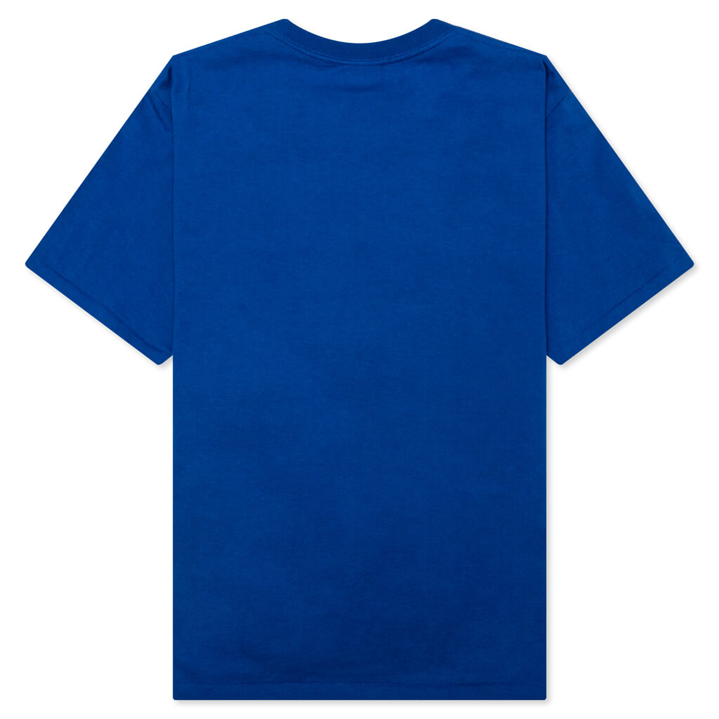 A BATHING APE College Milo Tee - Blue