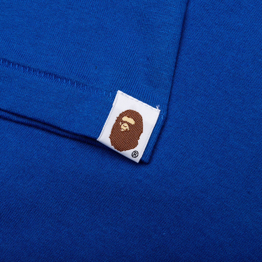 A BATHING APE College Milo Tee - Blue