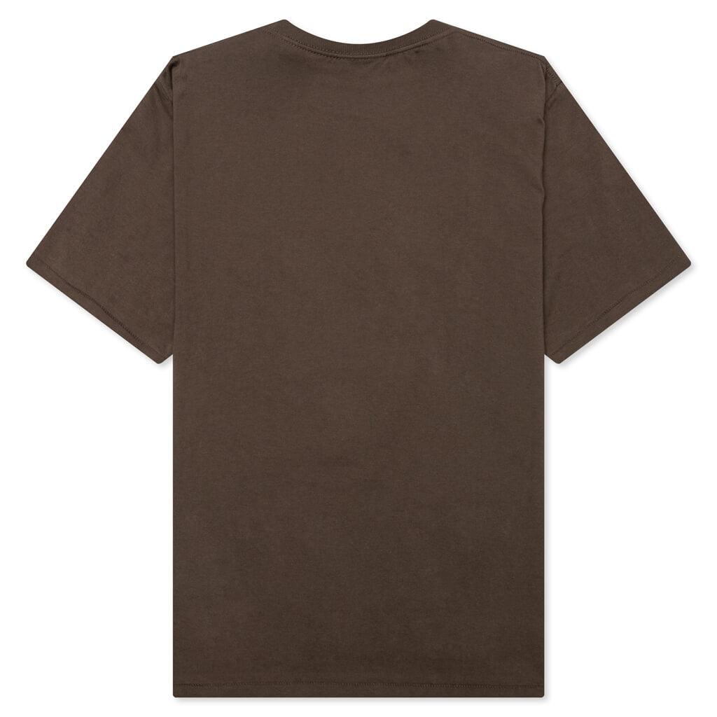 A BATHING APE College Milo Tee - Brown