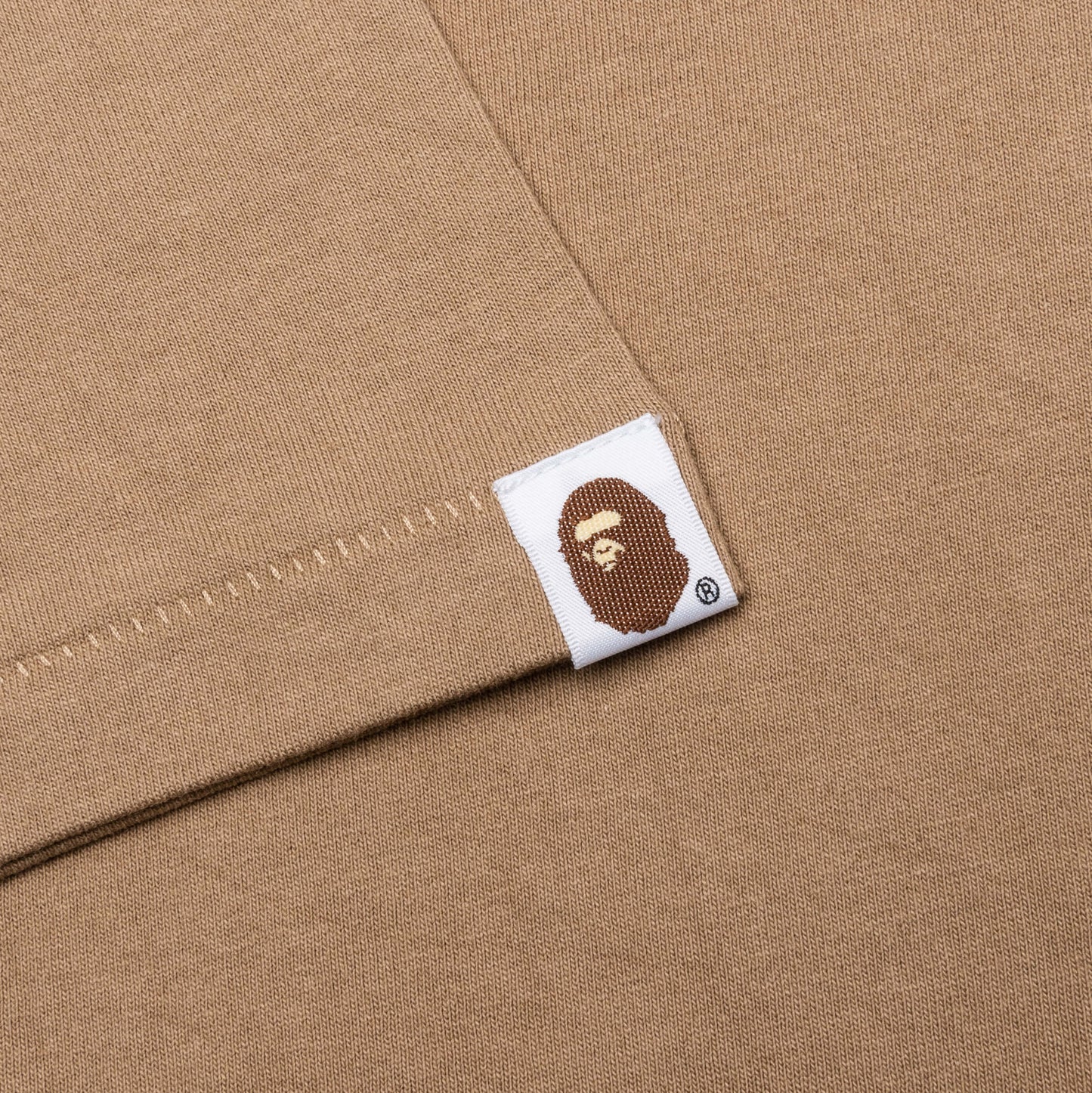 A BATHING APE College Tee - Beige