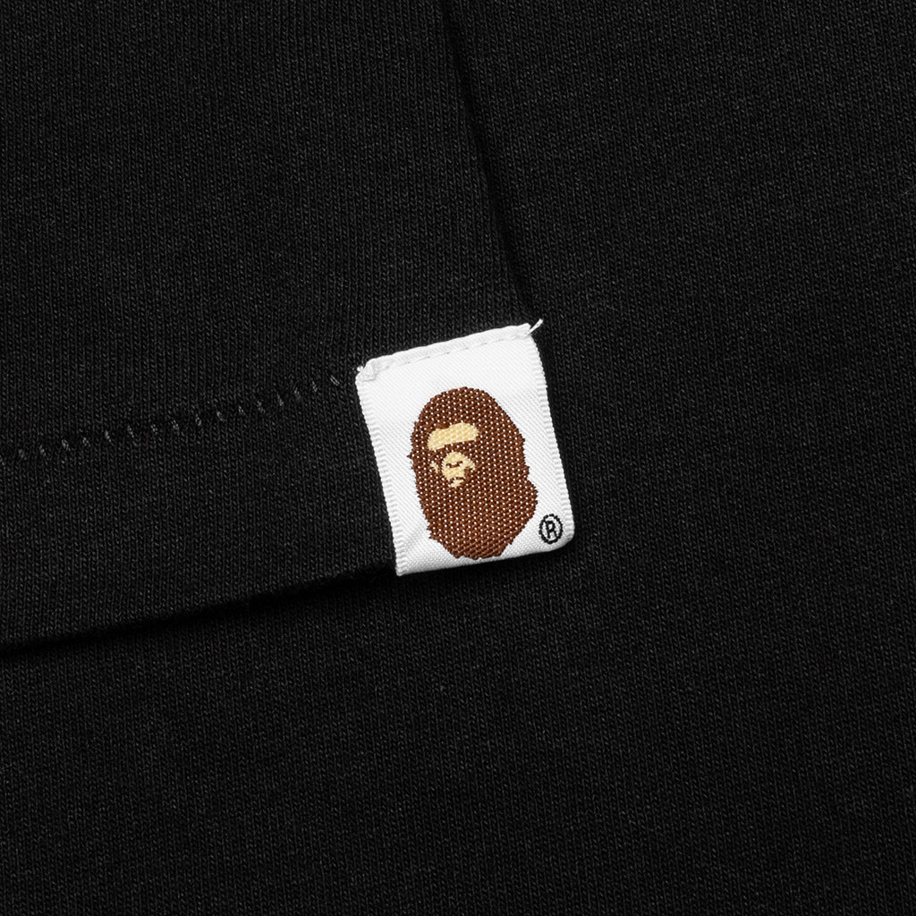 A BATHING APE College Tee - Black