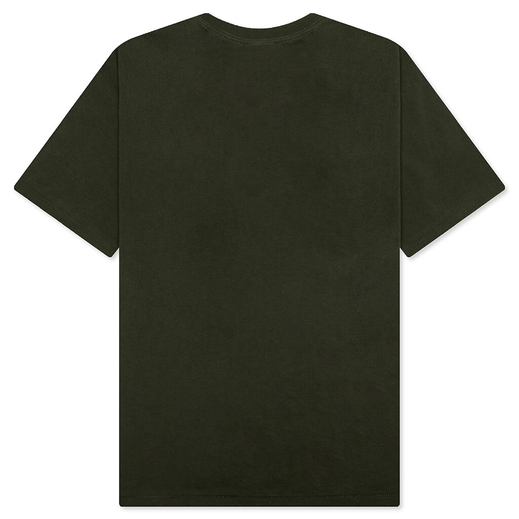 A BATHING APE College Tee - Olive Drab