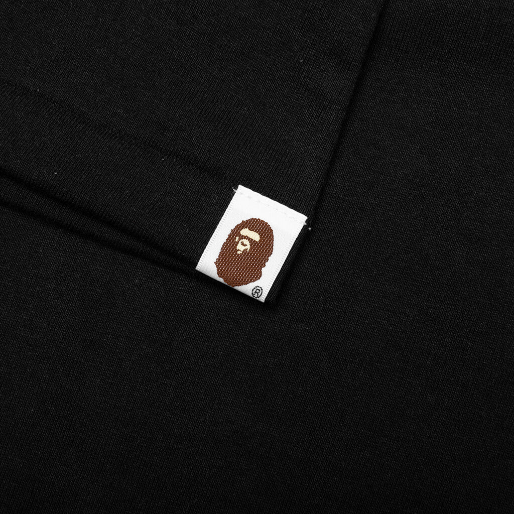 A BATHING APE College Tee - Black