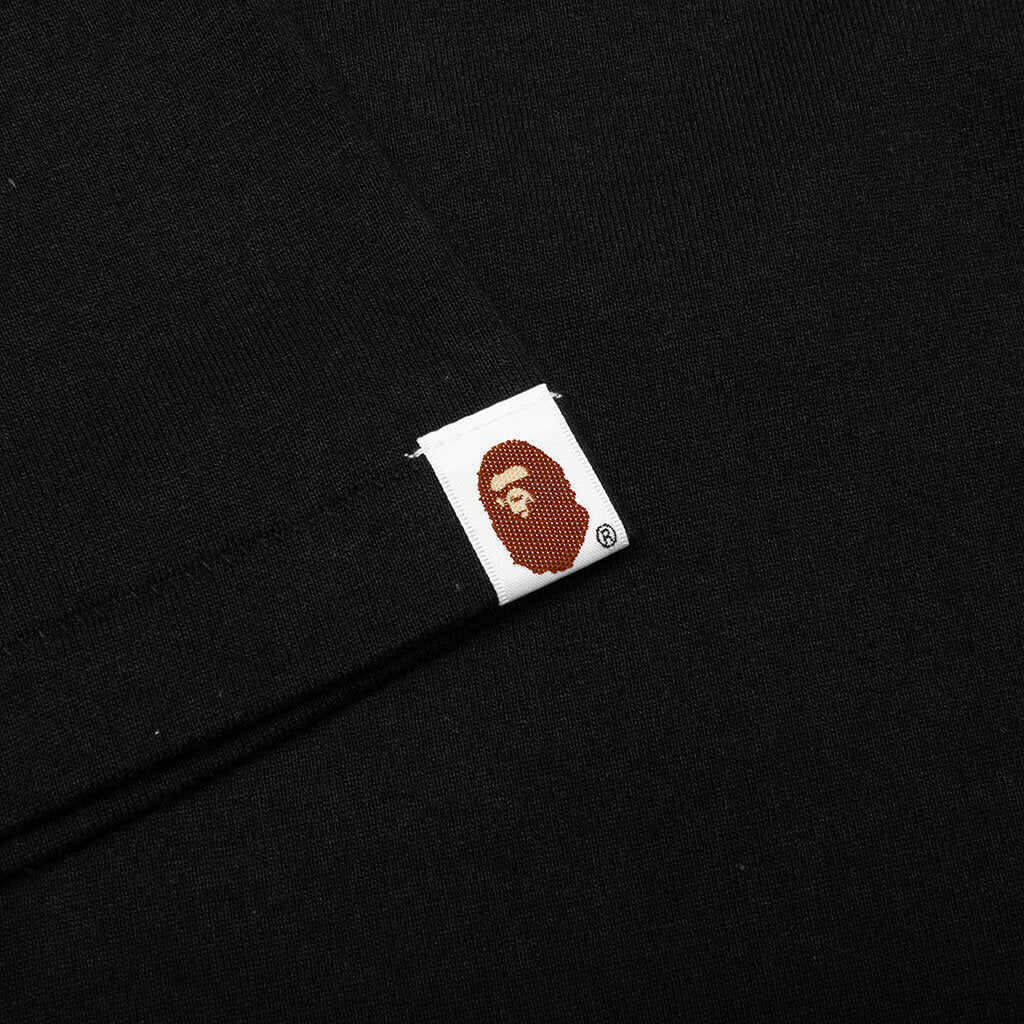 A BATHING APE College Tee - Black