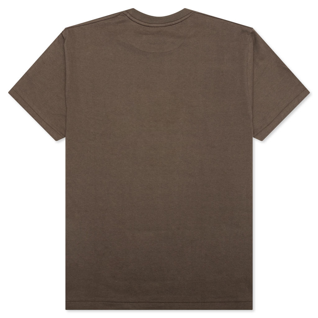 A BATHING APE College Tee - Brown
