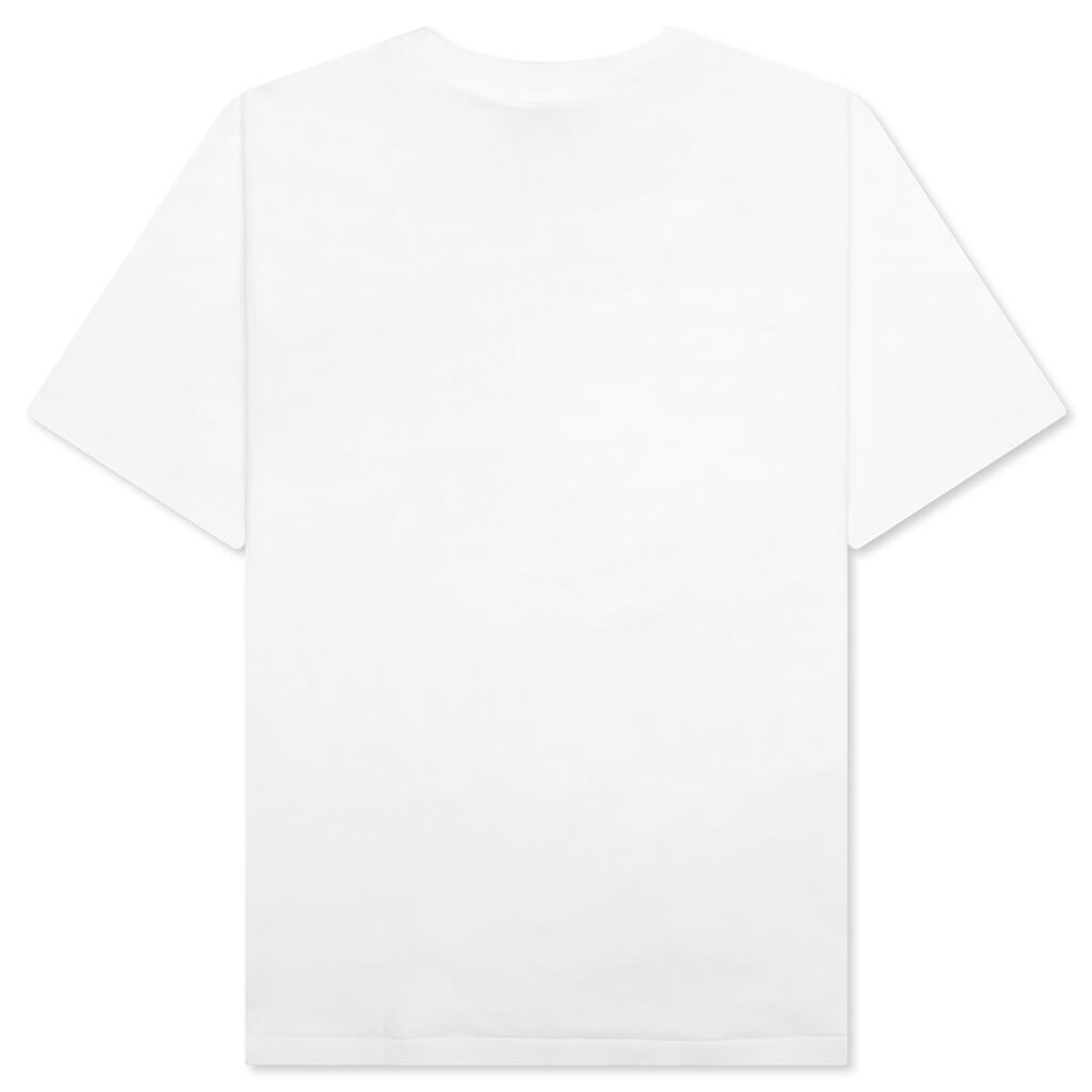 A BATHING APE Color Camo Bathing Ape Tee - White