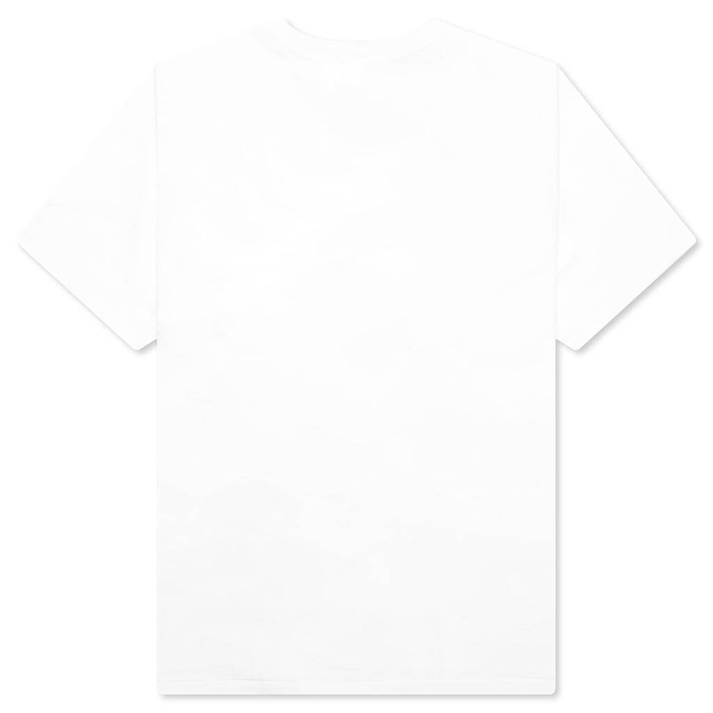 A BATHING APE Color Camo College Tee - White/Red
