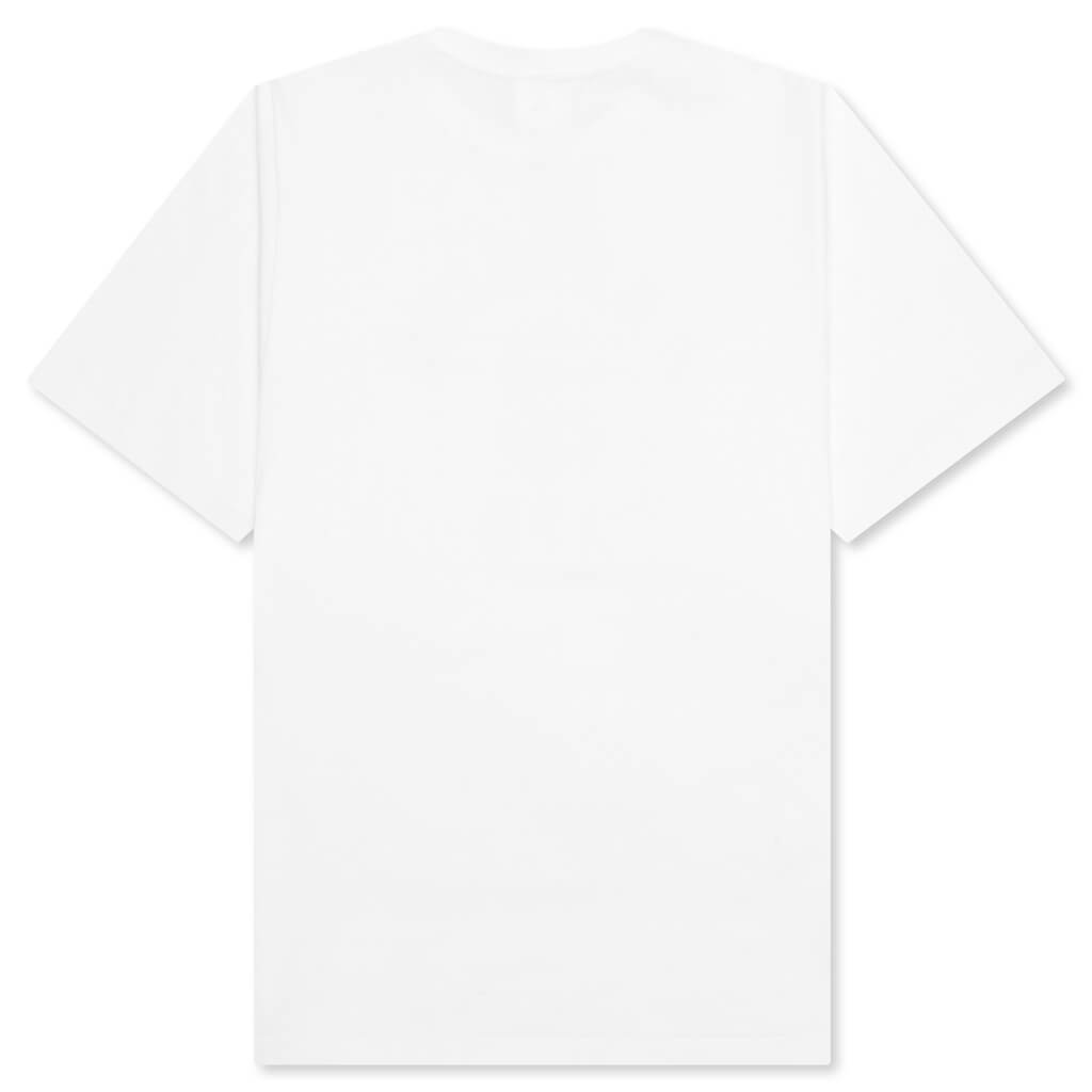 A BATHING APE Color Camo Milo Busy Works Tee - White/Purple