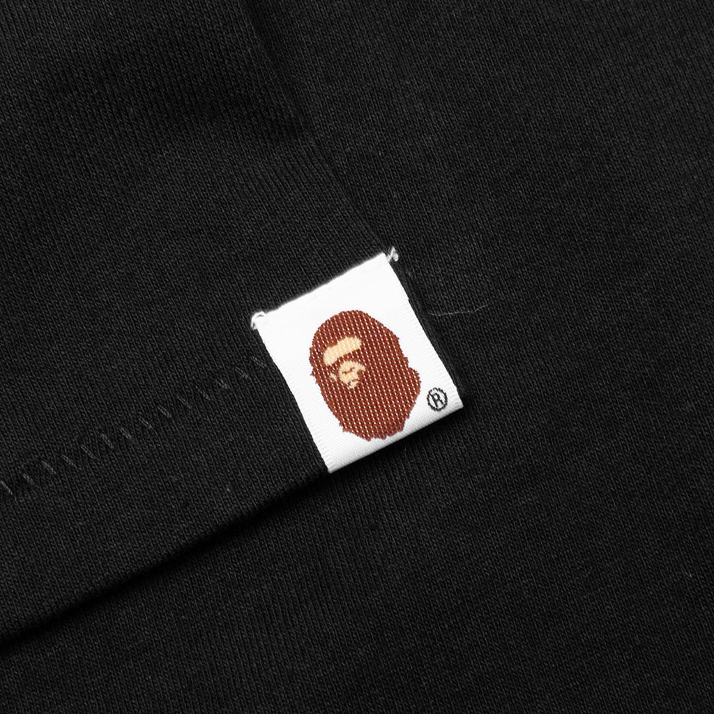 A BATHING APE Colors Baby Milo Tee - Black