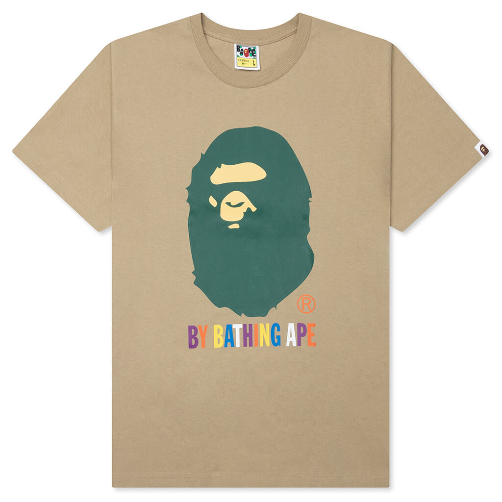 A BATHING APE Colors By Bathing Ape Tee - Beige