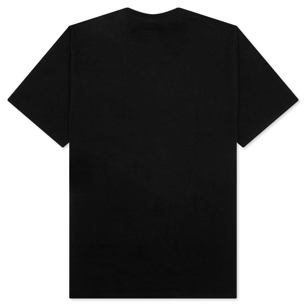 A BATHING APE Crystal Stone Bape Logo Tee - Black