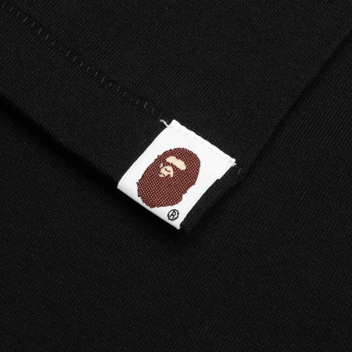 A BATHING APE Feature x Bape College Relaxed Fit Tee - Black