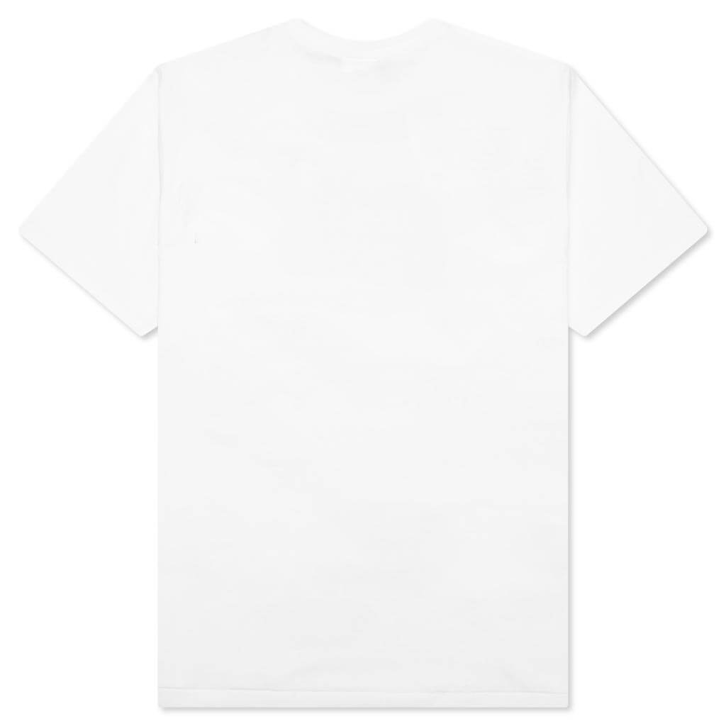 A BATHING APE Hand Draw Pattern Tee - White