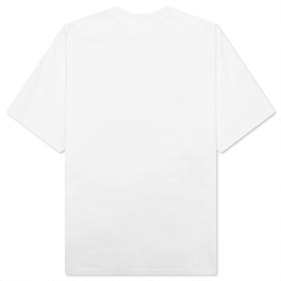 A BATHING APE Heather Gray Camo Bathing Ape Tee - White