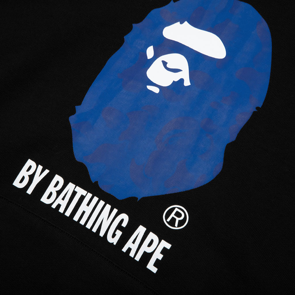 A BATHING APE Ink Camo Pullover Hoodie - Black