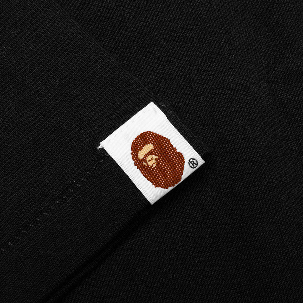 A BATHING APE Mad Shark Tee - Black