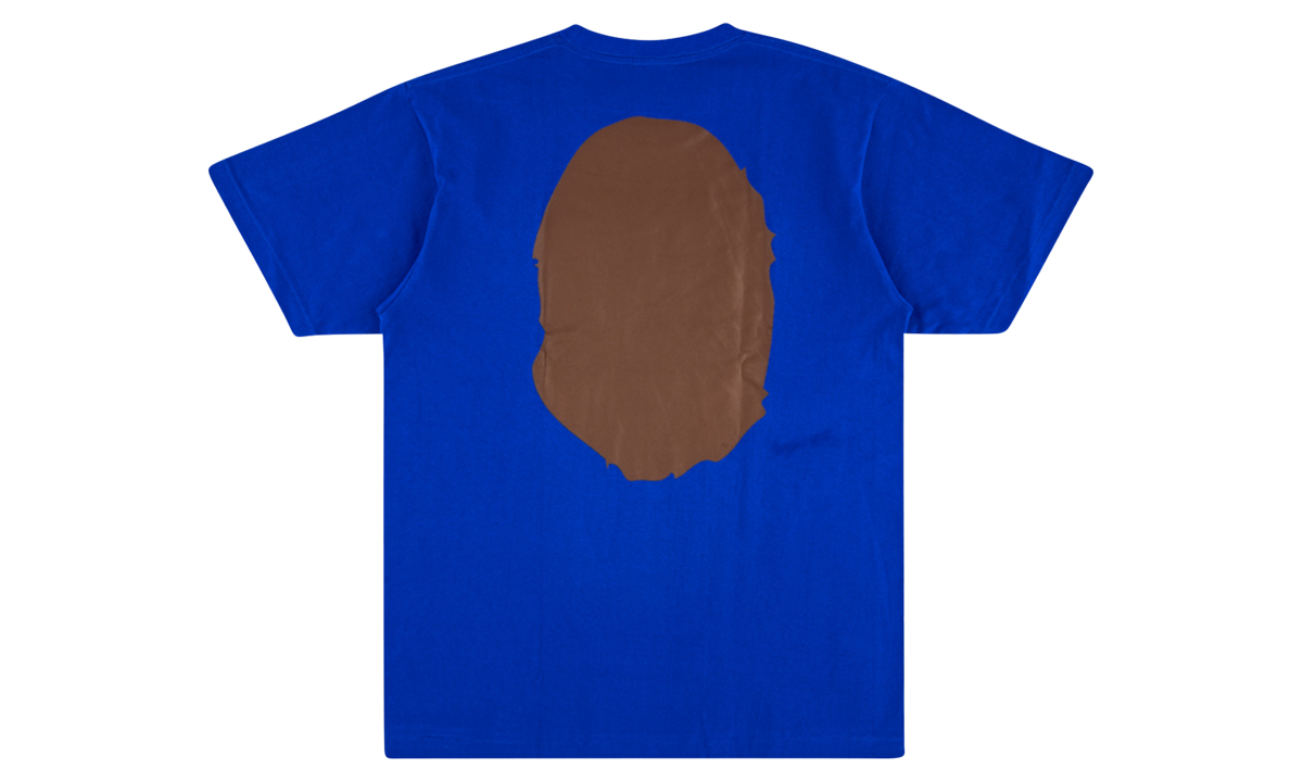 BAPE Big Ape Head Tee BLUE M110002D BLX