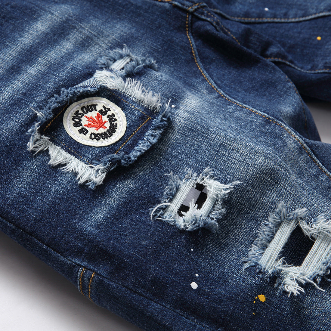 Dsquared2 Jeans Ripped Stretch Jeans NextBlock