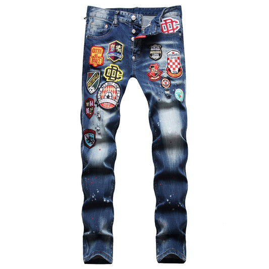 Dsquared2 Jeans Ripped Stretch Jeans NextBlock