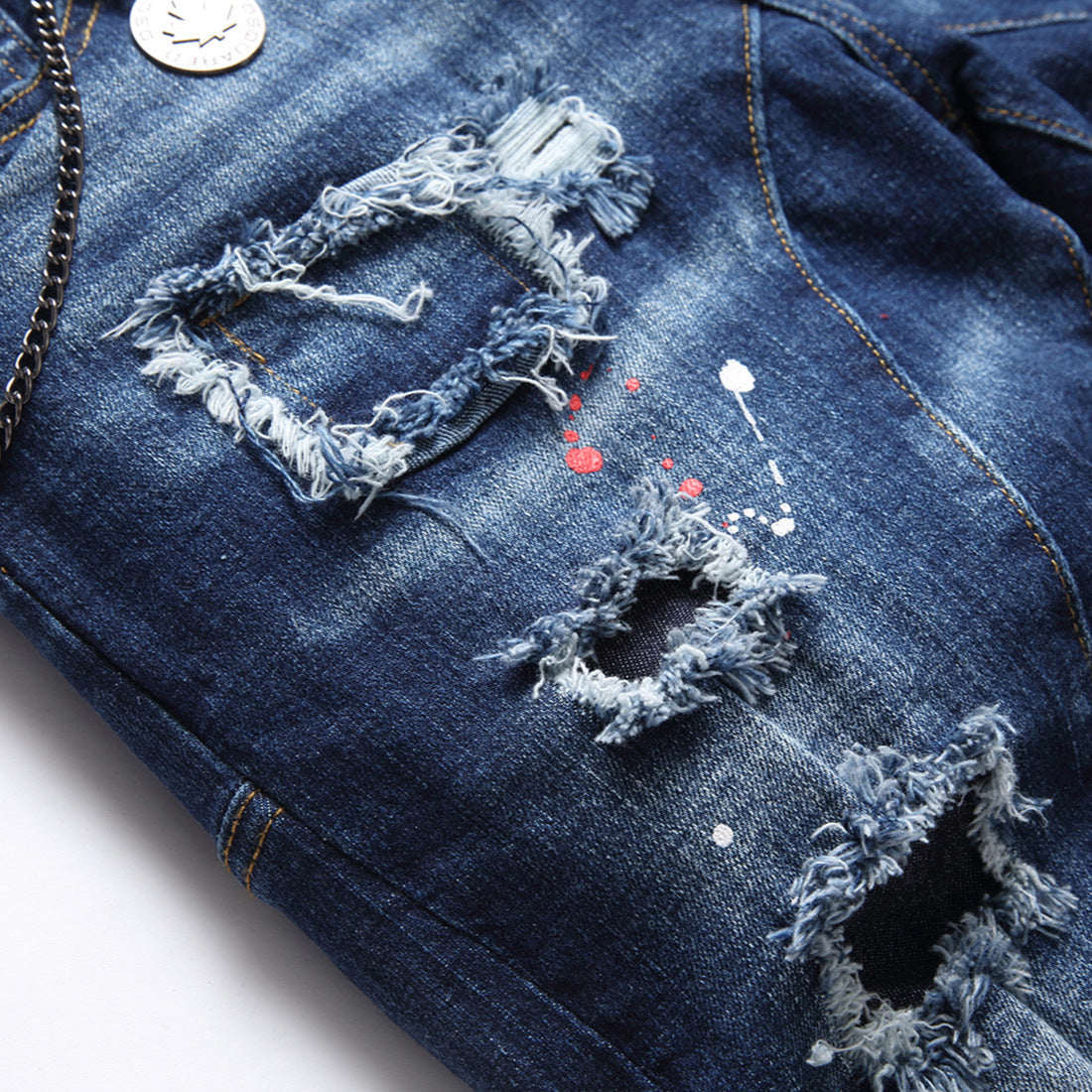 Dsquared2 Jeans Distressed Slim-fit Stretch Jeans NextBlock