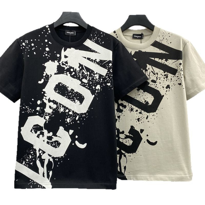 Dsquared2 T-Shirt Graffiti Icon Printing NextBlock