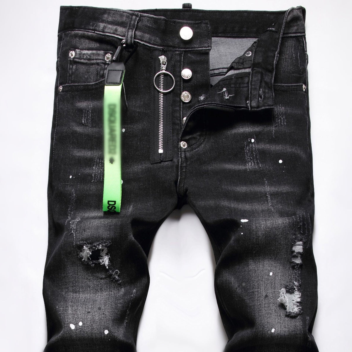Dsquared2 Jeans Ripped Stretch Jeans NextBlock