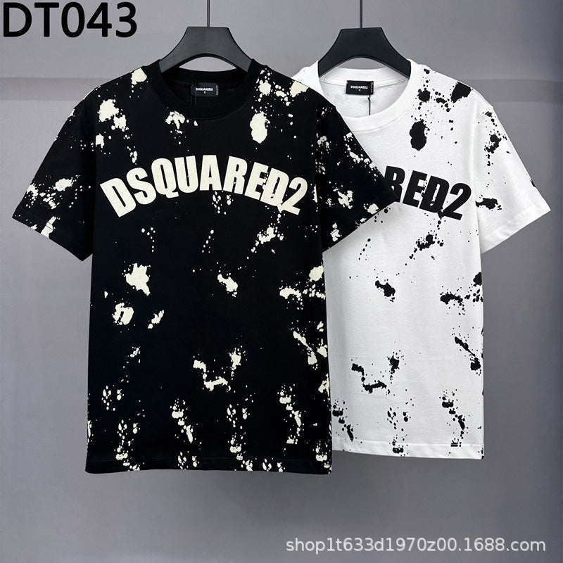 The Dsquared2 T-Shirt is fully printed with the new dragon pattern NextBlock