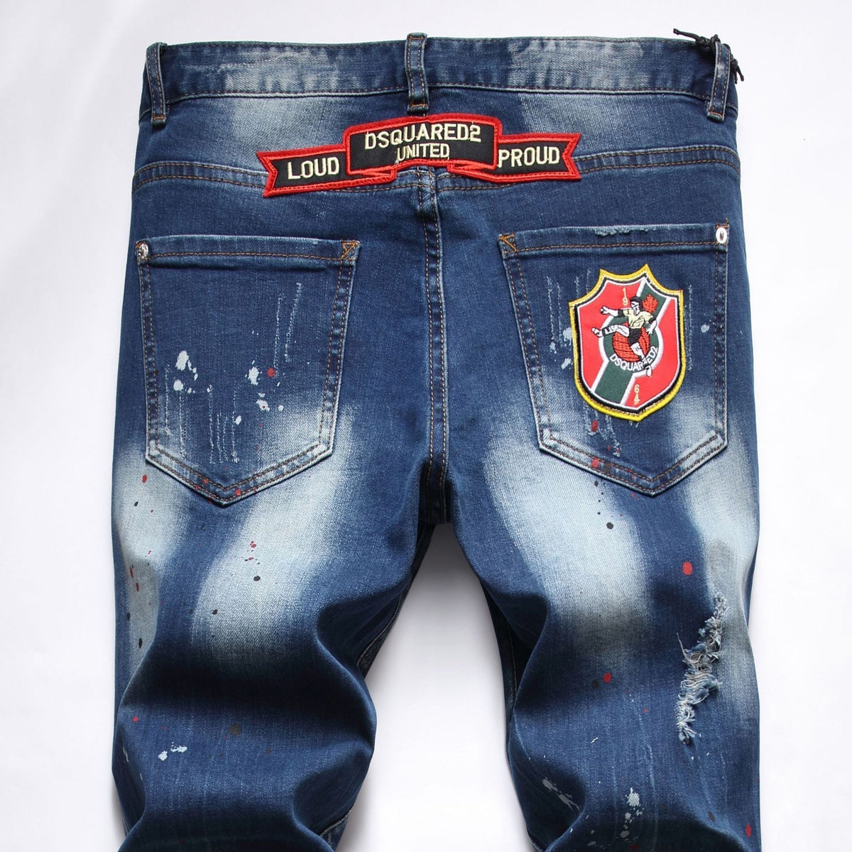 Dsquared2 Jeans Ripped Stretch Jeans NextBlock