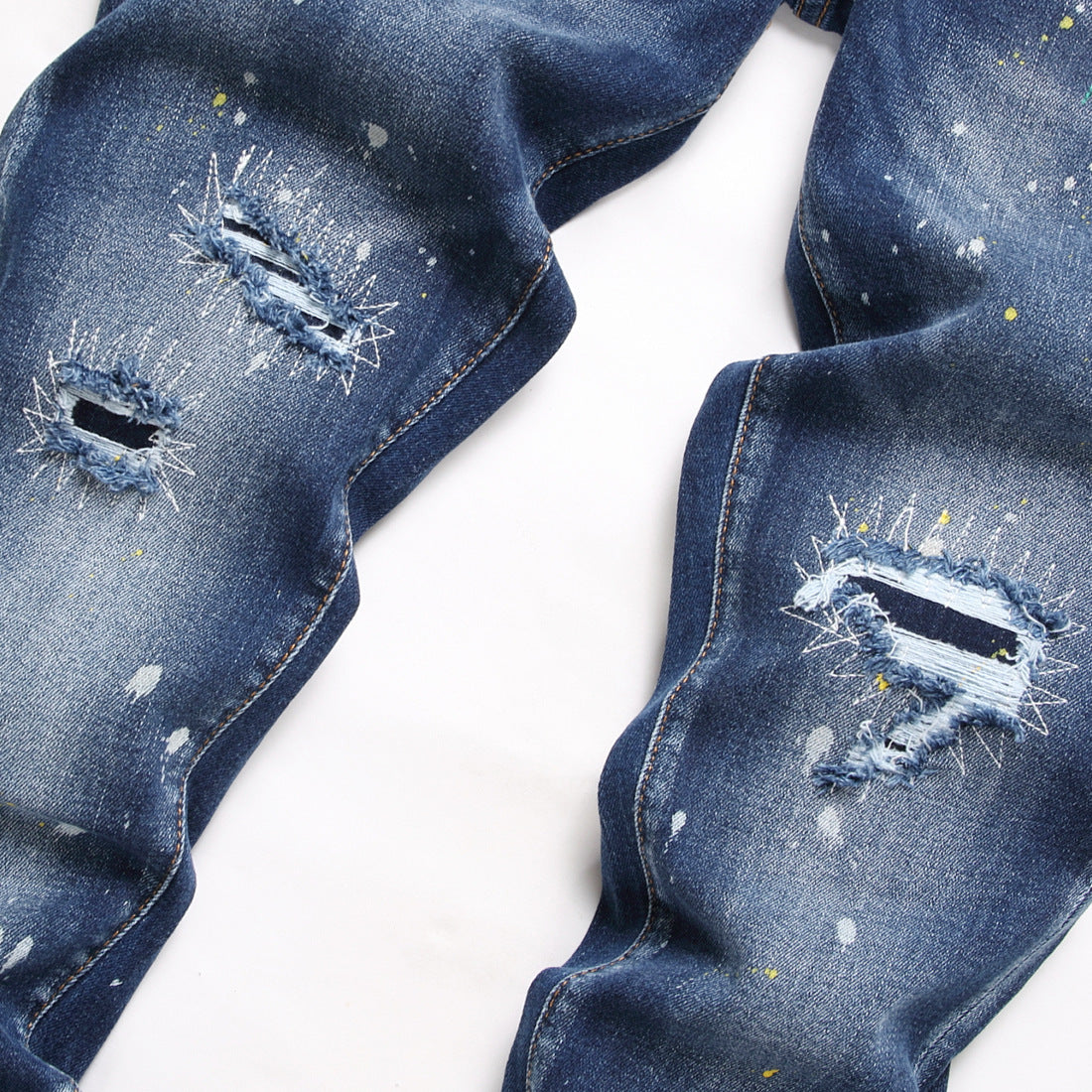 Dsquared2 Jeans Ripped Stretch Jeans NextBlock
