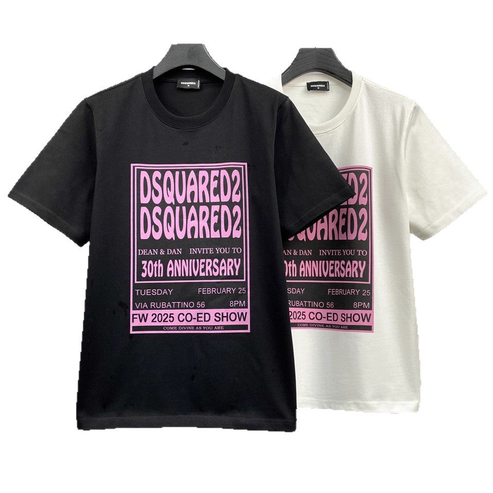 Dsquared2 T-Shirt Letter Print Base NextBlock