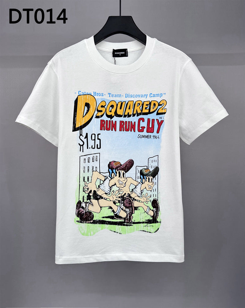 Dsquared2 T-Shirt New Cartoon Personality Printing NextBlock