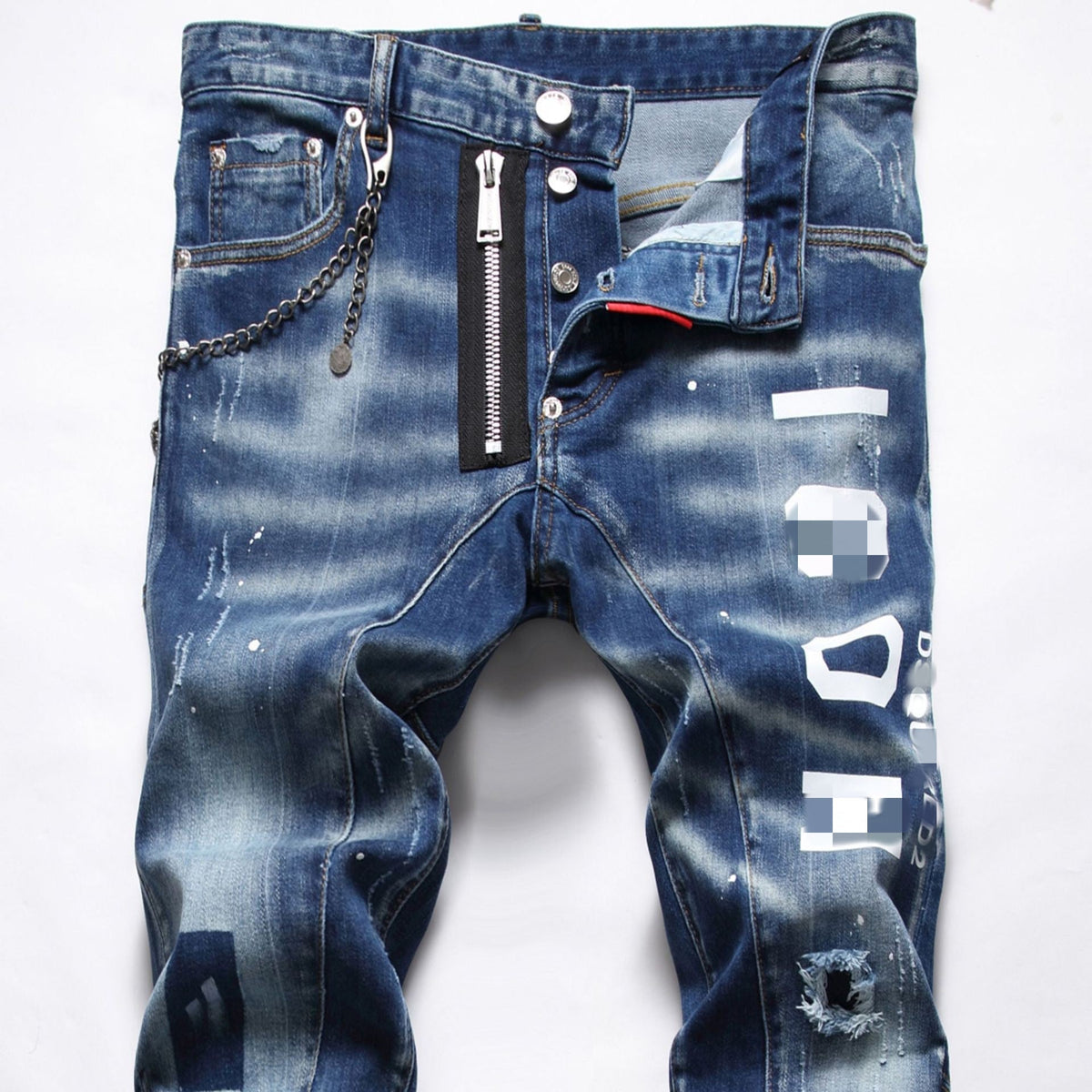 Dsquared2 Jeans Ripped Stretch Jeans NextBlock