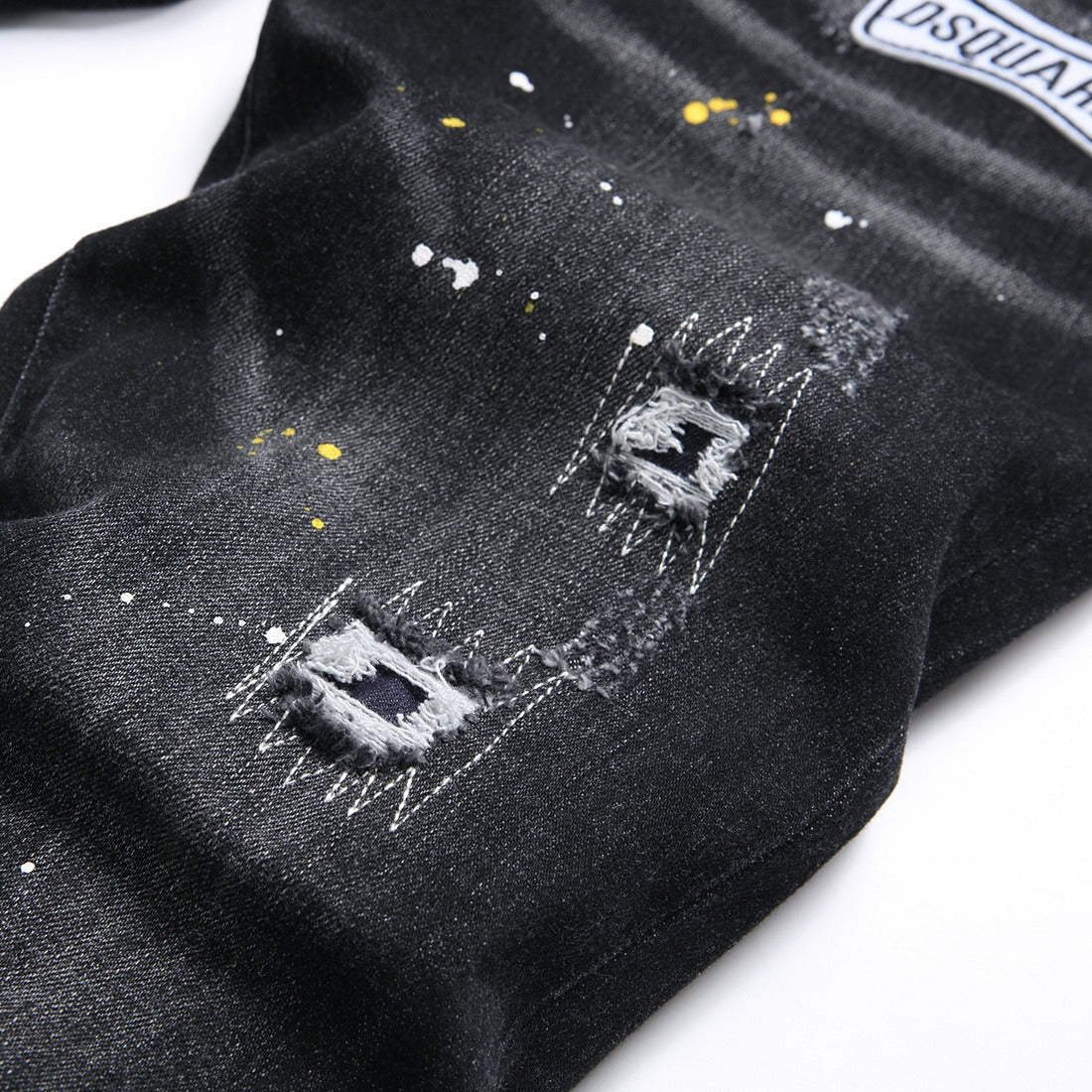 Dsquared2 Jeans Ripped Stretch Jeans NextBlock