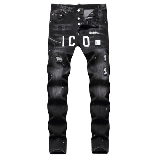Dsquared2 Jeans Ripped Stretch Jeans NextBlock