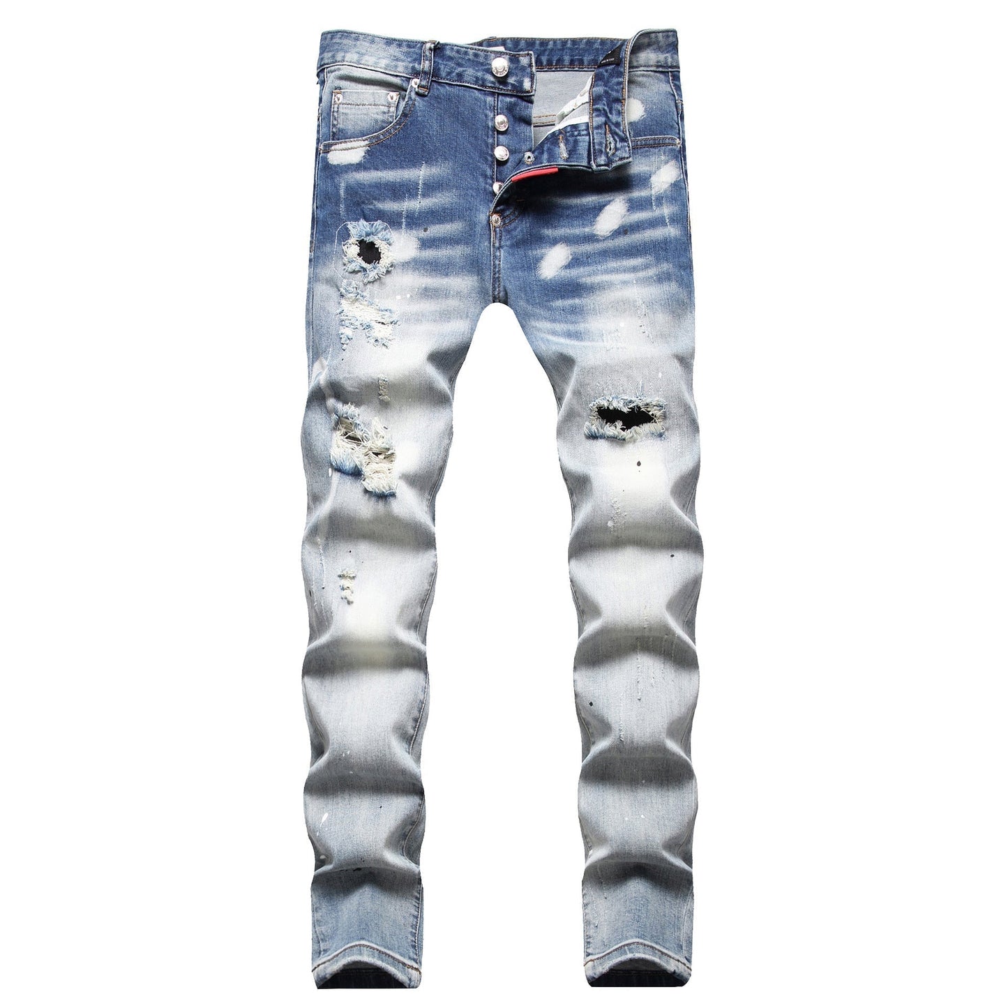 Dsquared2 Jeans Distressed Slim-fit Stretch Jeans NextBlock